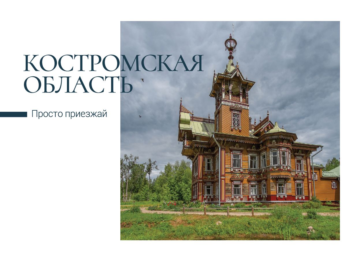 Видовые открытки Кострома