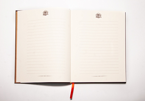 Ежедневник юбилейный 180 лет РГО "Великие путешественники"