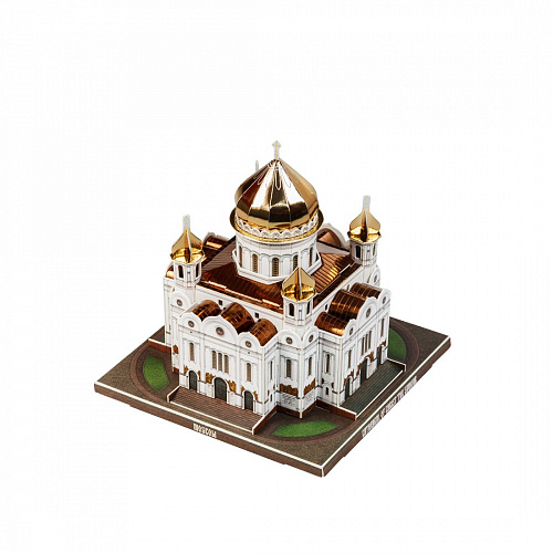 Сборная модель из картона. Храм Христа Спасителя