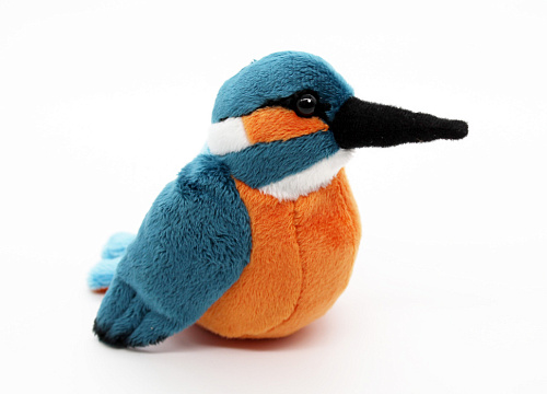 Игрушка мягконабивная Зимородок, 13 см
