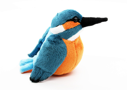 Игрушка мягконабивная Зимородок, 13 см