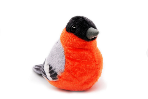 Игрушка мягконабивная Снегирь, 13см