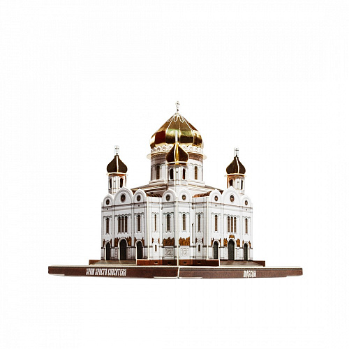 Сборная модель из картона. Храм Христа Спасителя
