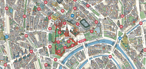 Настольная игра "О Москве"