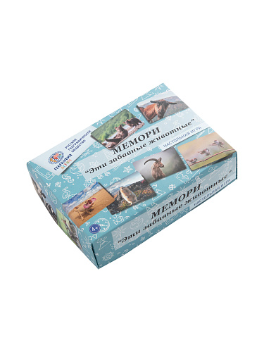 Мемори "Эти забавные животные"